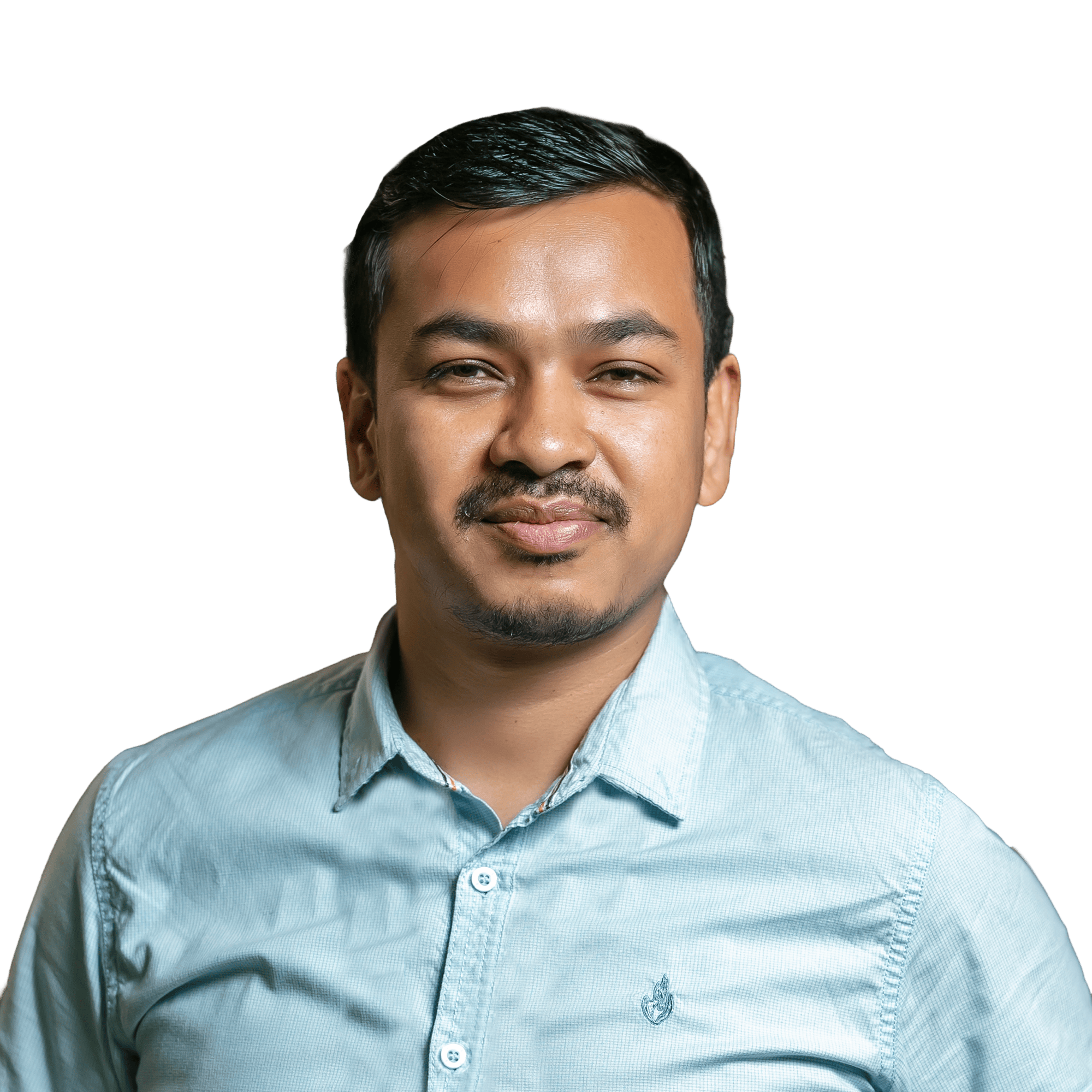 Portrait of Saroj Shahi, product designer